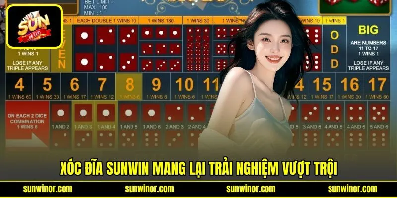 Xóc đĩa SUNWIN mang lại trải nghiệm vượt trội Xóc đĩa SUNWIN mang lại trải nghiệm vượt trội